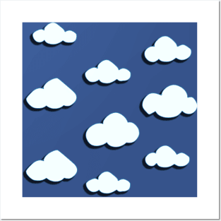 Summer Clouds (MD23KD007b) Posters and Art